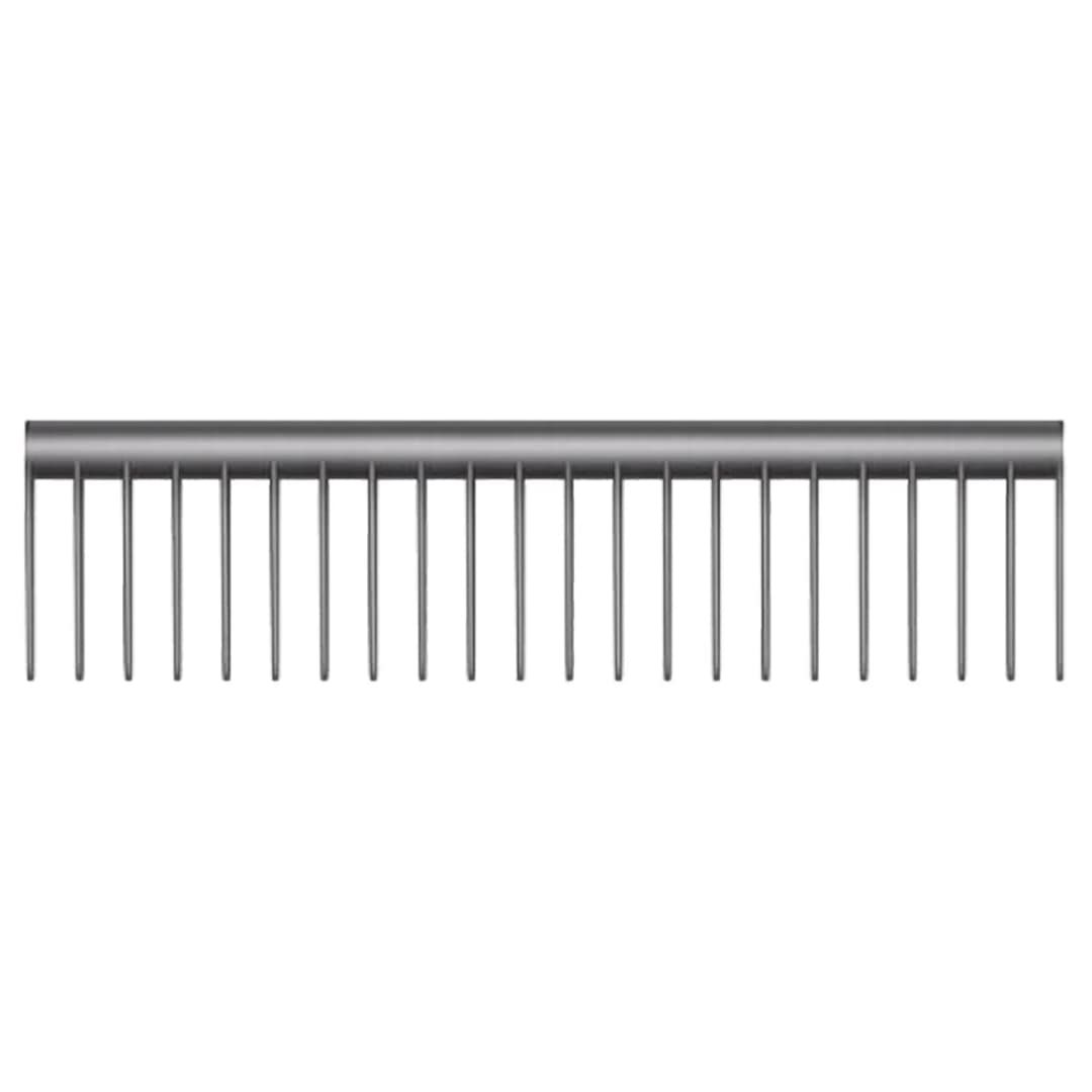 Расческа гребень Dyson Detangling Comb Iron Fuchsia, Серый — фото 4