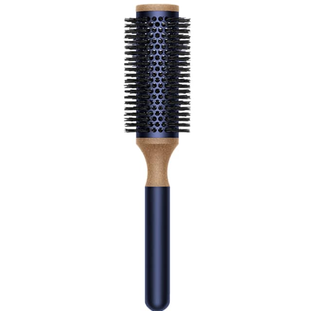 Расческа брашинг Dyson Vented Barrel brush 35mm Prussian blue Black, Синий