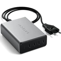 Сетевое зарядное устройство Satechi 165W USB-C 4-Port PD GaN Charger Space Gray, Серый — фото 3