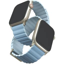 Ремешок Uniq Revix Premium для Apple Watch 38 40 41 Arctic Soft Blue, Голубой — фото 1