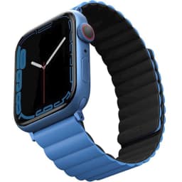 Ремешок Uniq Revix reversible Magnetic для Apple Watch 38 40 41 Blue Black, Синий — фото 9