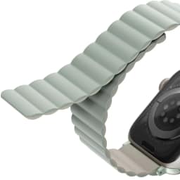 Ремешок Uniq Revix reversible Magnetic для Apple Watch 38 40 41 Sage Beige, Бежевый — фото 4