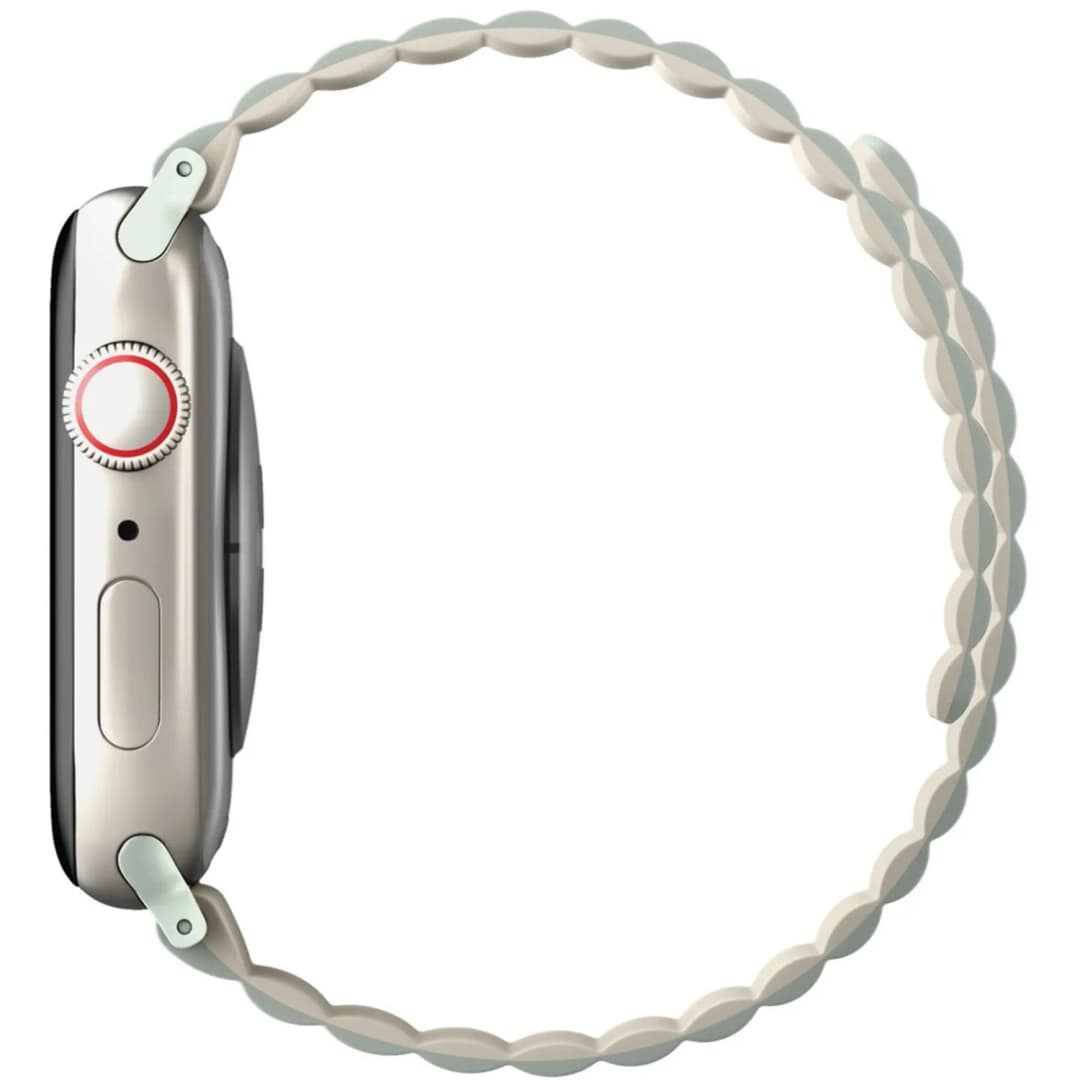 Ремешок Uniq Revix reversible Magnetic для Apple Watch 38 40 41 Sage Beige, Бежевый — фото 6