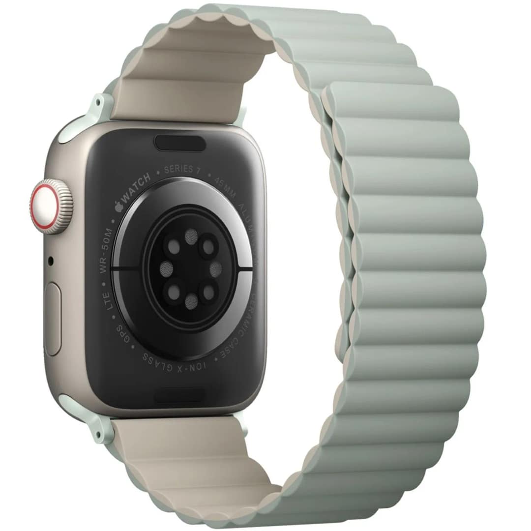Ремешок Uniq Revix reversible Magnetic для Apple Watch 38 40 41 Sage Beige, Бежевый — фото 8