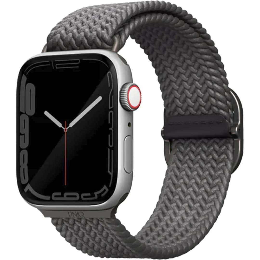 Ремешок Uniq Aspen Design Strap Braided для Apple Watch 38 40 41 Grey, Серый — фото 2