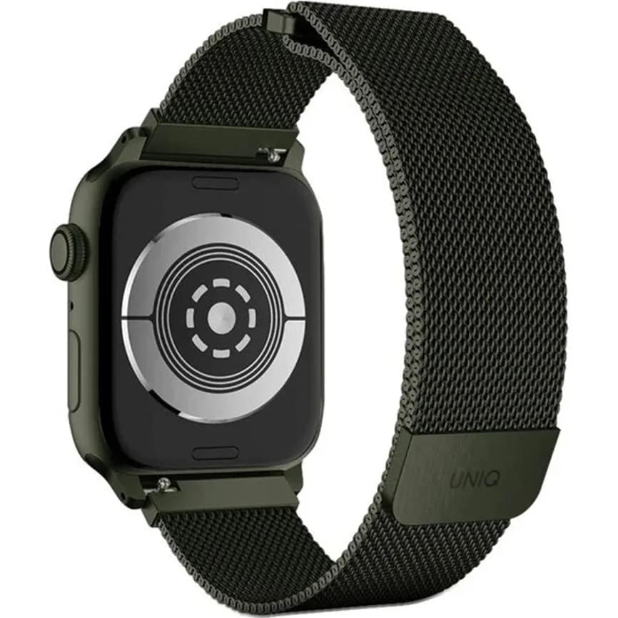 Ремешок Uniq Dante Strap Mesh Steel для Apple Watch 38 40 41 Green, Зеленый — фото 2