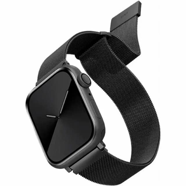 Ремешок Uniq Dante Strap Mesh Steel для Apple Watch 38 40 41 Graphite, Серый