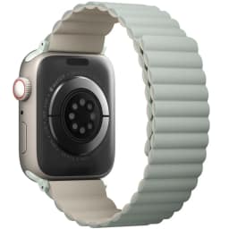 Ремешок Uniq Revix reversible Magnetic для Apple Watch 44 45 49 Sage Beige, Бежевый — фото 8