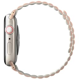 Ремешок Uniq Revix reversible Magnetic для Apple Watch 44 45 49 Pink Beige, Розовый — фото 3