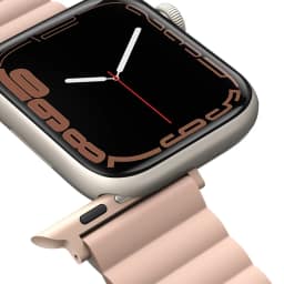 Ремешок Uniq Revix reversible Magnetic для Apple Watch 44 45 49 Pink Beige, Розовый — фото 5
