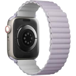 Ремешок Uniq Revix reversible Magnetic для Apple Watch 44 45 49 Lilac White, Фиолетовый — фото 7