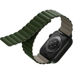 Ремешок Uniq Revix reversible Magnetic для Apple Watch 44 45 49 Green Taupe, Зеленый — фото 3
