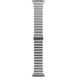 Ремешок Uniq Strova Strap Link Steel для Apple Watch 44 45 49 Silver, Серебристый — фото 2