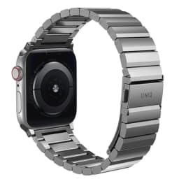 Ремешок Uniq Strova Strap Link Steel для Apple Watch 44 45 49 Silver, Серебристый — фото 3