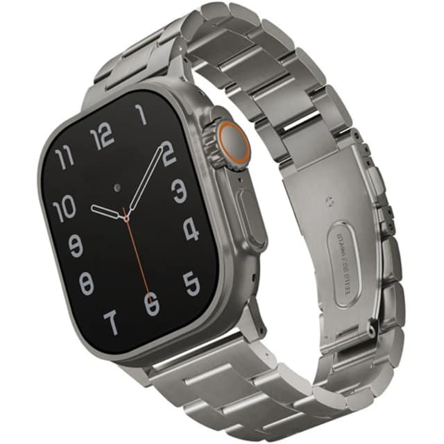 Ремешок Uniq Osta Steel Strap для Apple Watch 44 45 49 Silver, Серебристый