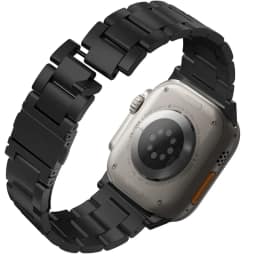 Ремешок Uniq Osta Steel Strap для Apple Watch 44 45 49 Black, Черный — фото 2