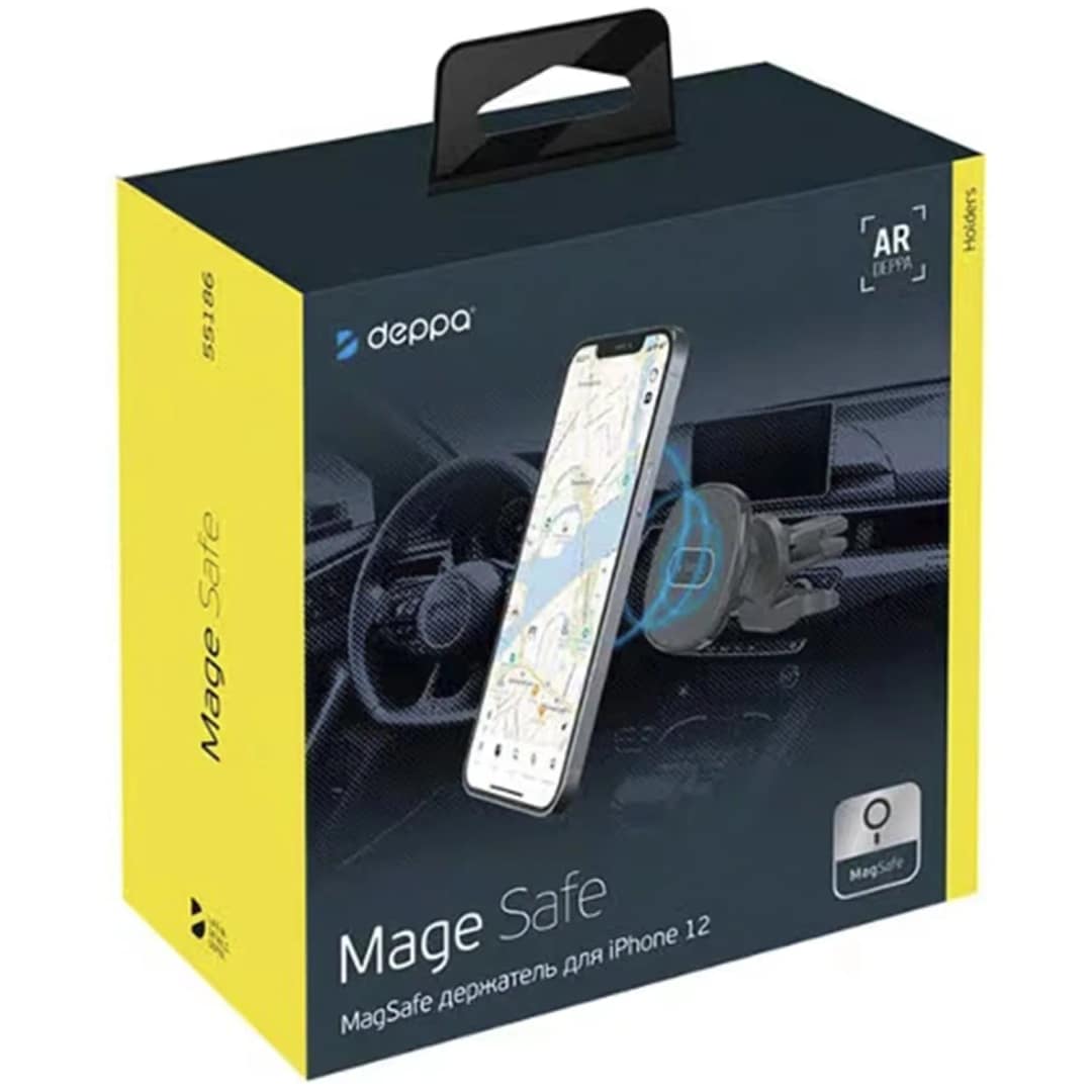 Автомобильный держатель Deppa MagSafe Black, Черный — фото 3