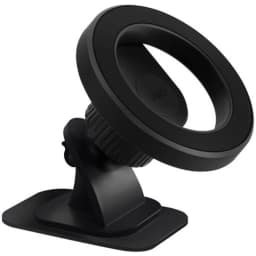 Автомобильный держатель Uniq Trelix Magnetic Dashboard Car mount Black, Черный — фото 1
