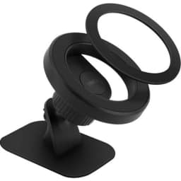 Автомобильный держатель Uniq Trelix Magnetic Dashboard Car mount Black, Черный — фото 2