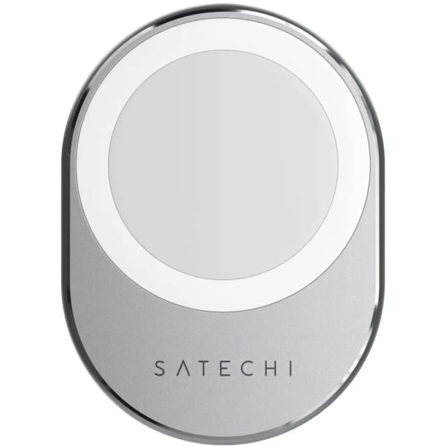 Автомобильный держатель Satechi Magnetic Wireless Car Charger Space Gray, Серый