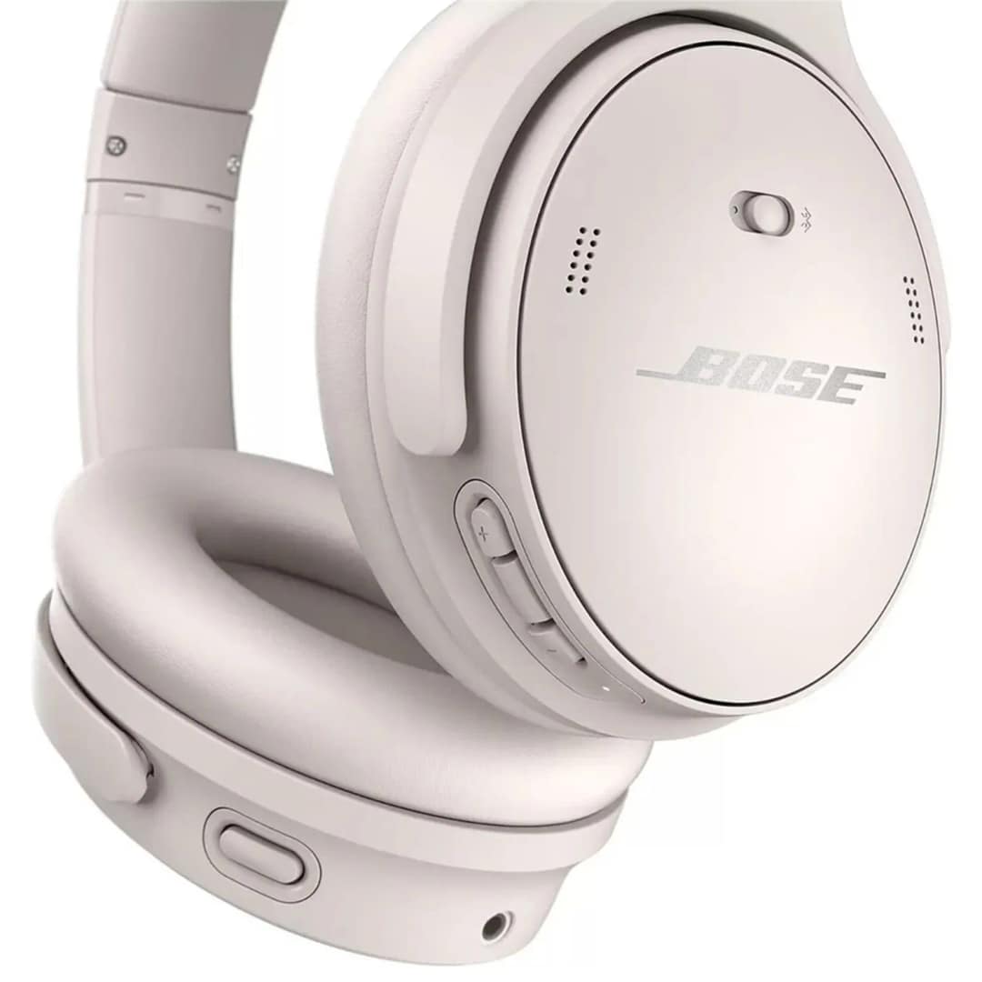 Наушники Bose QuietComfort 45 White Smoke, Белый — фото 4