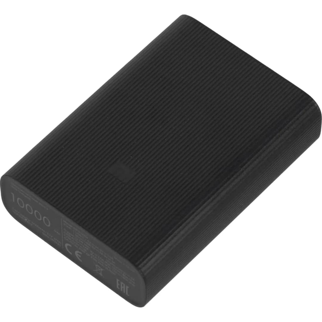 Внешний аккумулятор Xiaomi Power Bank 3 Ultra Compact 10000 Black, Черный — фото 3