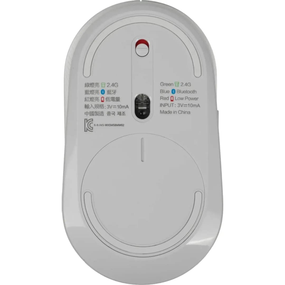 Мышь Xiaomi Mi Mode Wireless Mouse Silent Edition White, Белый — фото 7