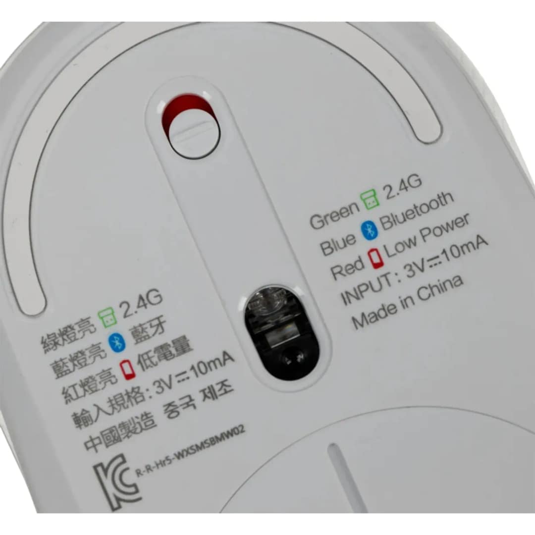 Мышь Xiaomi Mi Mode Wireless Mouse Silent Edition White, Белый — фото 8