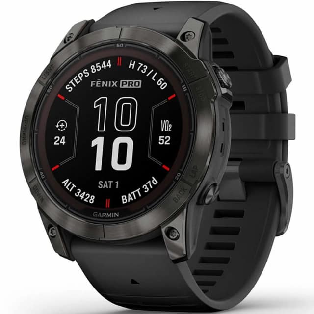 Умные часы Garmin Fenix 7X Pro Solar Edition Black