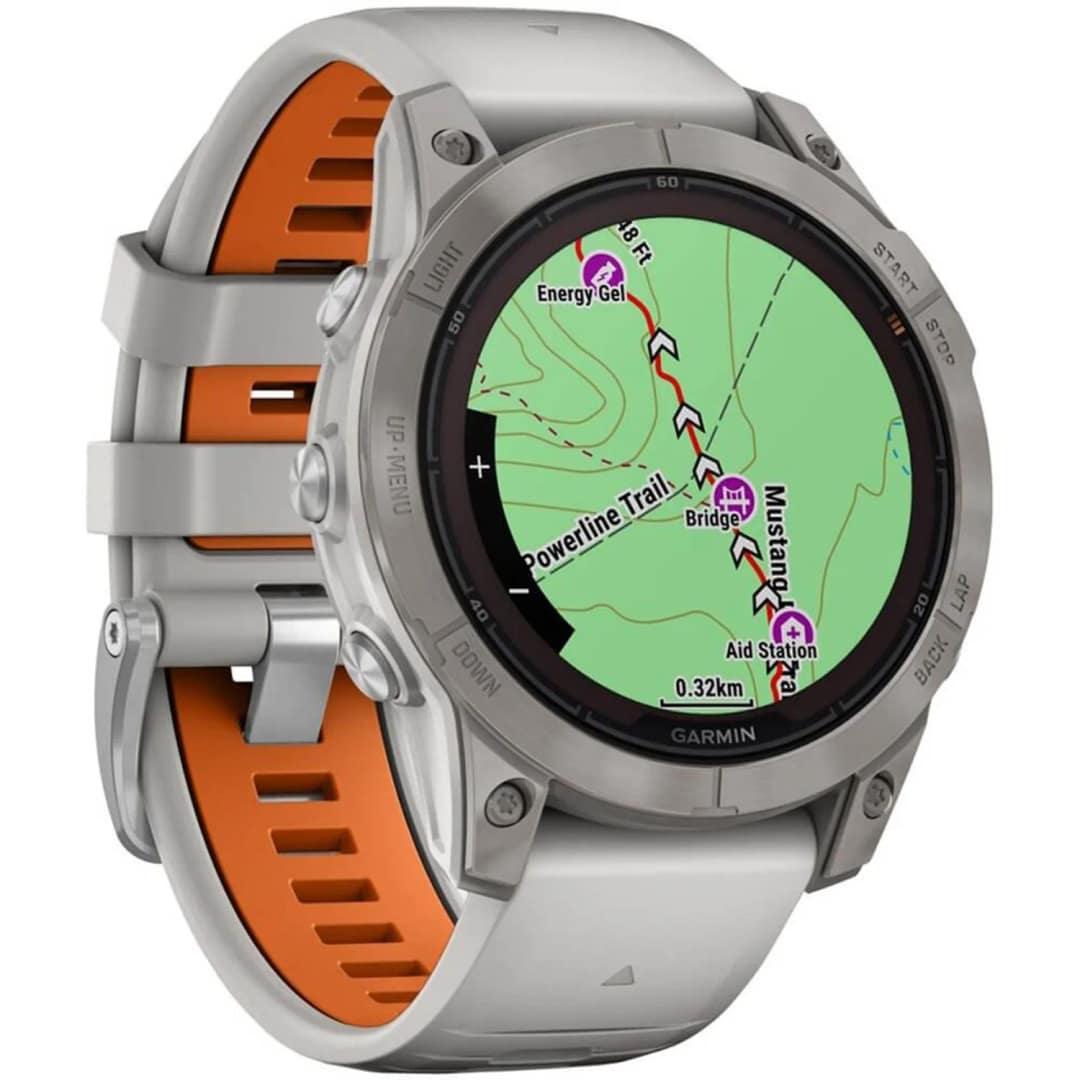 Умные часы Garmin Fenix 7X Pro Sapphire Solar Edition Ember Orange, Gray — фото 4