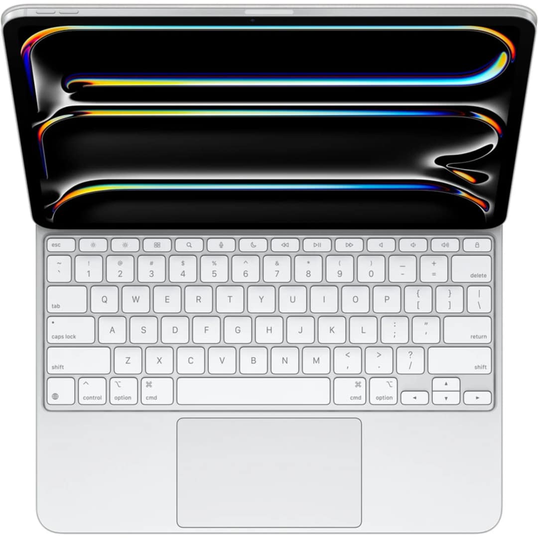 Клавиатура Apple Magic Keyboard для iPad Pro 13 2024 White, Белый — фото 4