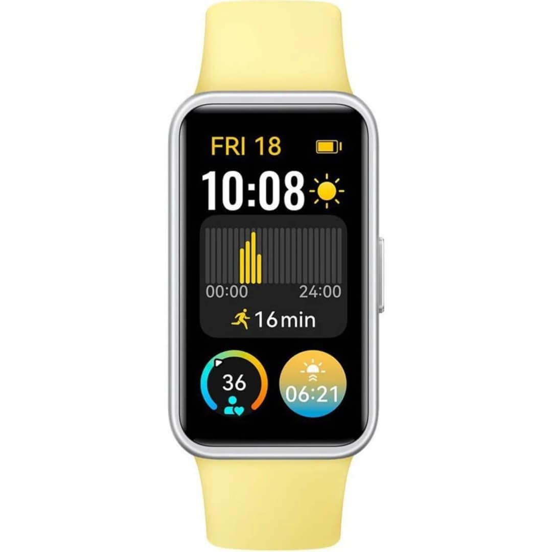 Фитнес-браслет Huawei Band 9 Lemon Yellow, Желтый — фото 2
