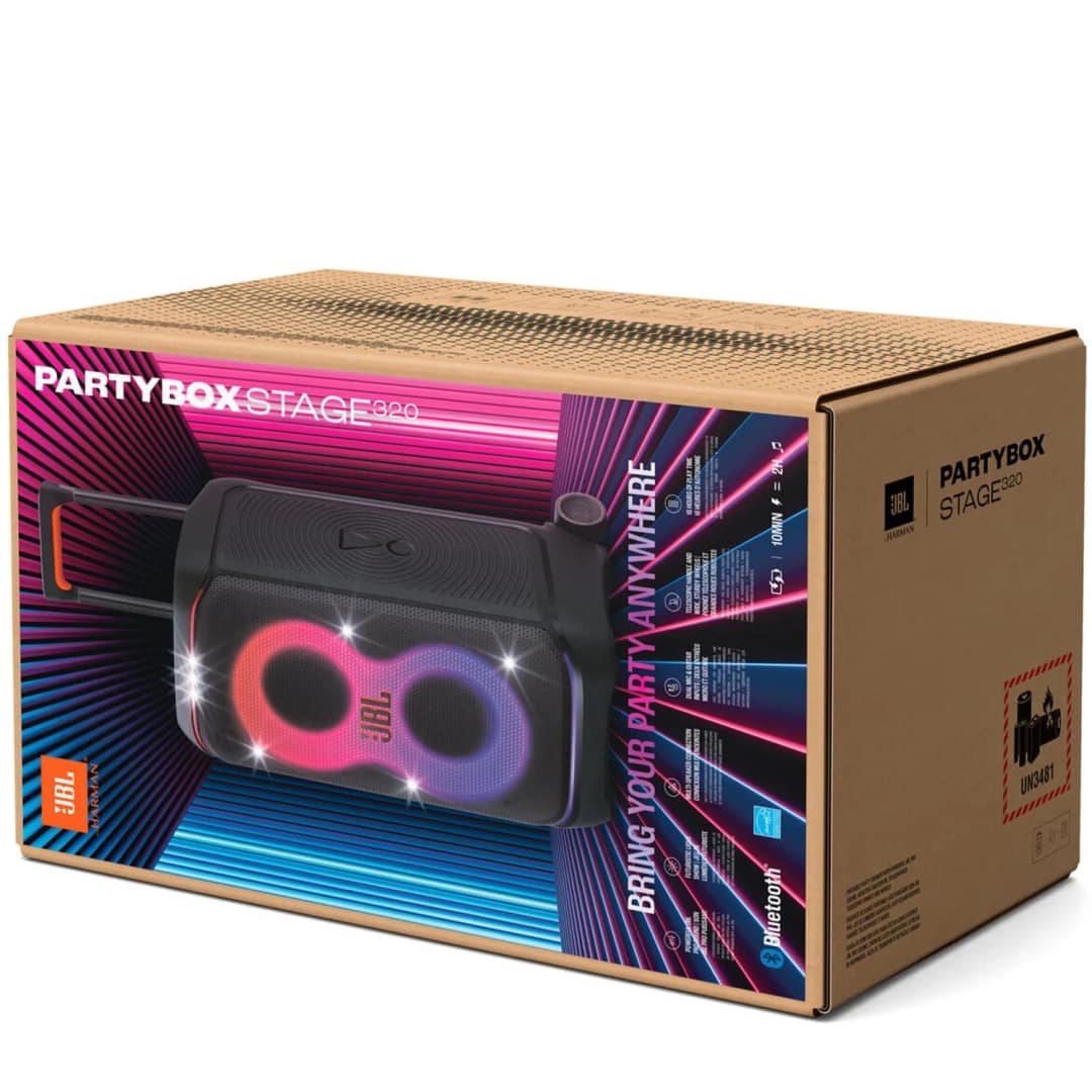 Портативная колонка JBL PartyBox 320, Black — фото 6