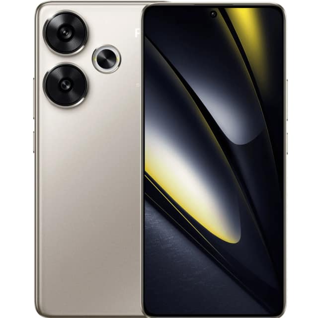 Смартфон Xiaomi Poco F6 12 Titanium Global Version, Золотистый