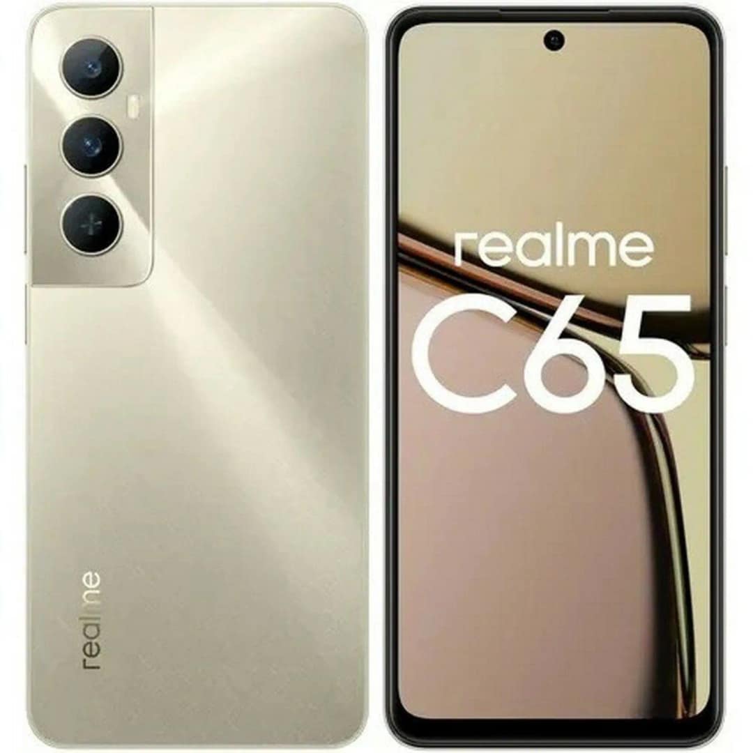 Смартфон Realme C65 8 Gold, Золотистый — фото 4