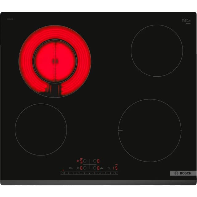 Электрическая варочная панель Bosch Serie 6 PKF631FP3E Black, Черный