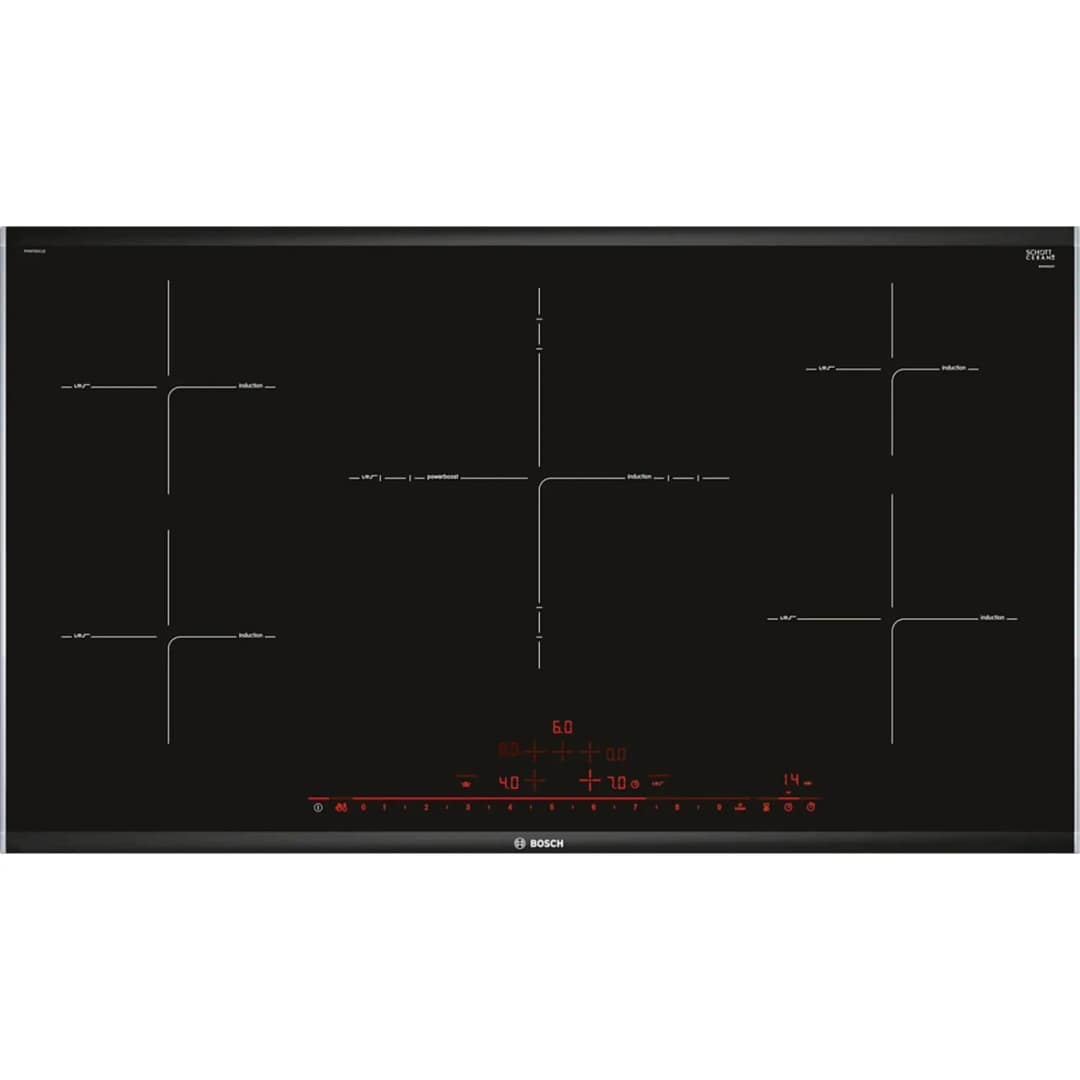 Индукционная варочная панель Bosch Serie 8 PIV975DC1E Black, Черный — фото 2