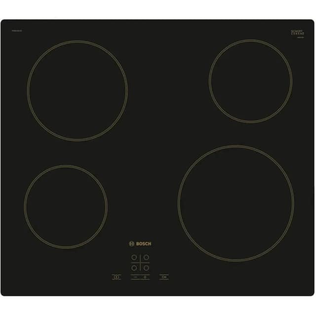 Электрическая варочная панель Bosch Serie 4 PKE611BA1R Black, Черный