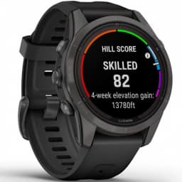 Умные часы Garmin Fenix 7S Pro Sapphire Solar Edition Black, Черный — фото 2