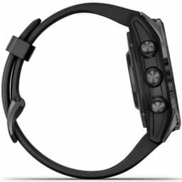 Умные часы Garmin Fenix 7S Pro Sapphire Solar Edition Black, Черный — фото 4