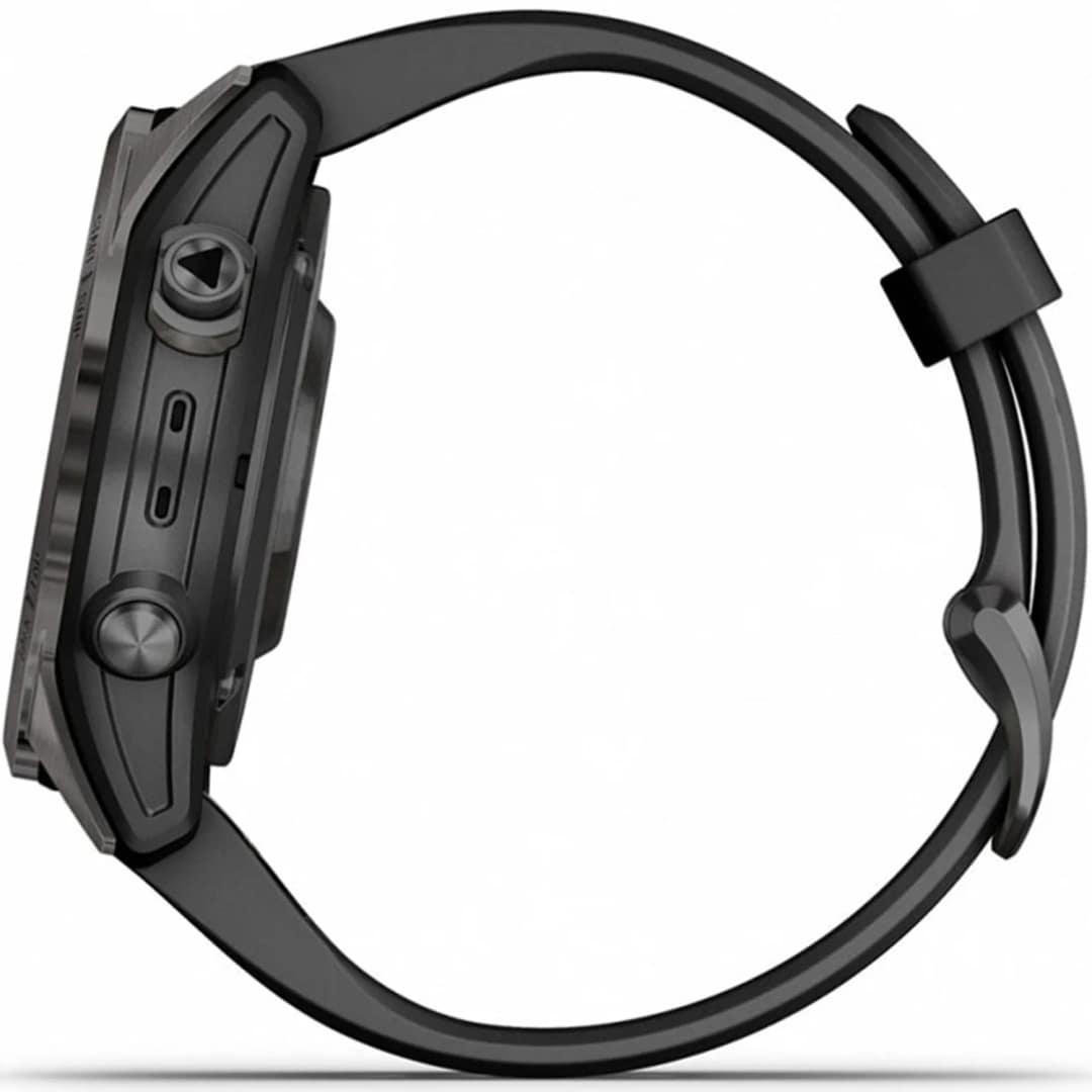 Умные часы Garmin Fenix 7S Pro Sapphire Solar Edition Black, Черный — фото 5