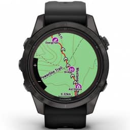 Умные часы Garmin Fenix 7S Pro Sapphire Solar Edition Black, Черный — фото 6