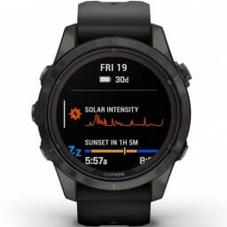 Умные часы Garmin Fenix 7S Pro Sapphire Solar Edition Black, Черный — фото 10