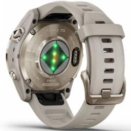 Умные часы Garmin Fenix 7S Pro Sapphire Solar Edition Soft Gold Light Sand, Золотистый — фото 2
