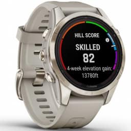 Умные часы Garmin Fenix 7S Pro Sapphire Solar Edition Soft Gold Light Sand, Золотистый — фото 4