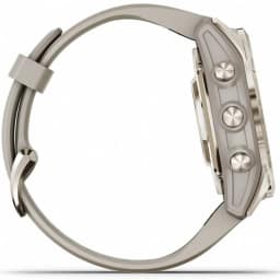 Умные часы Garmin Fenix 7S Pro Sapphire Solar Edition Soft Gold Light Sand, Золотистый — фото 5