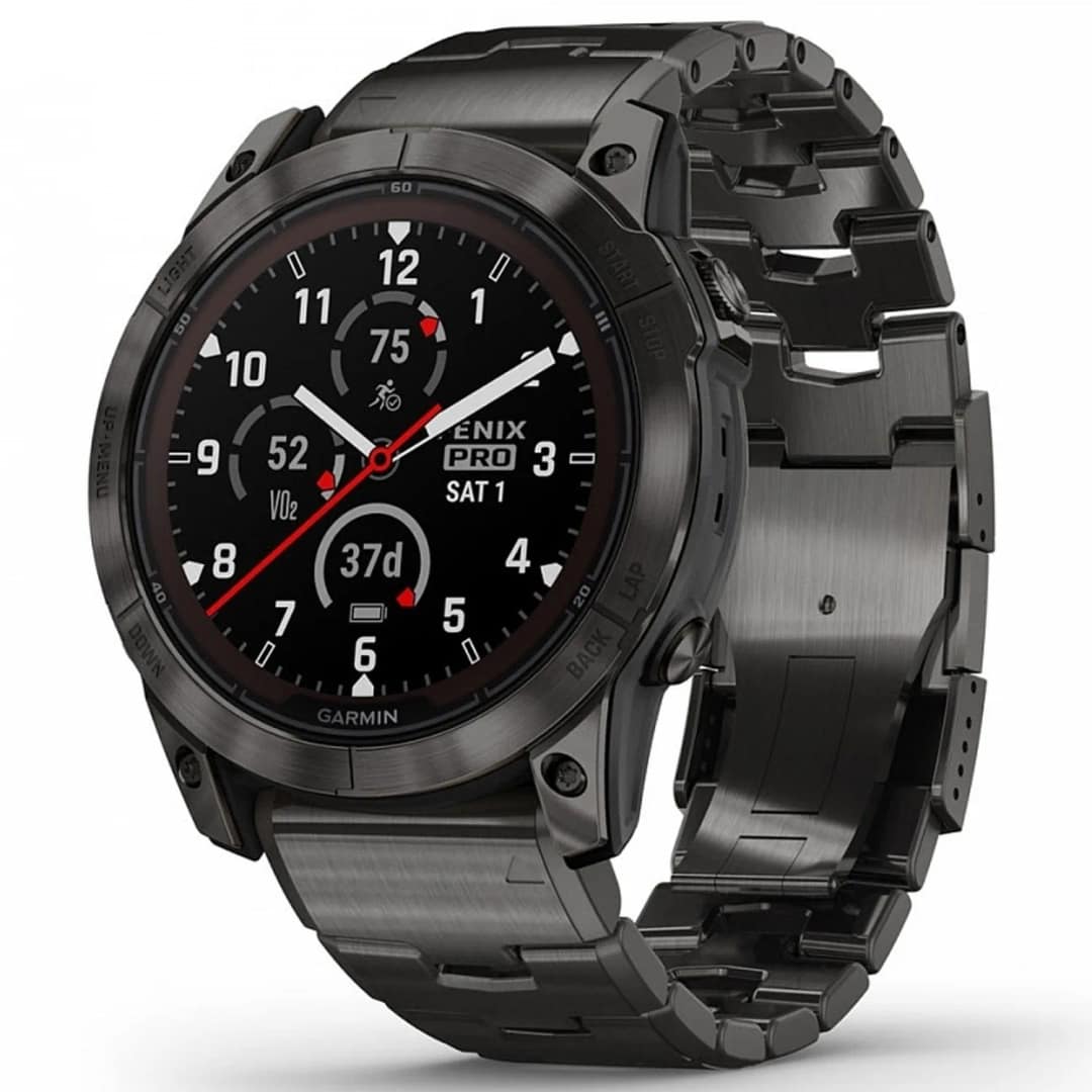 Умные часы Garmin Fenix 7X Pro Sapphire Solar Edition, Black — фото 5