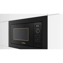 Микроволновая печь Bosch Serie 2 BEL653MY3 Black, Золотистый — фото 4
