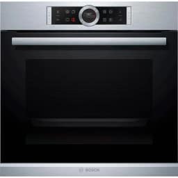 Электрический духовой шкаф Bosch Serie 8 HBG655BS1 Silver, Серебристый — фото 1