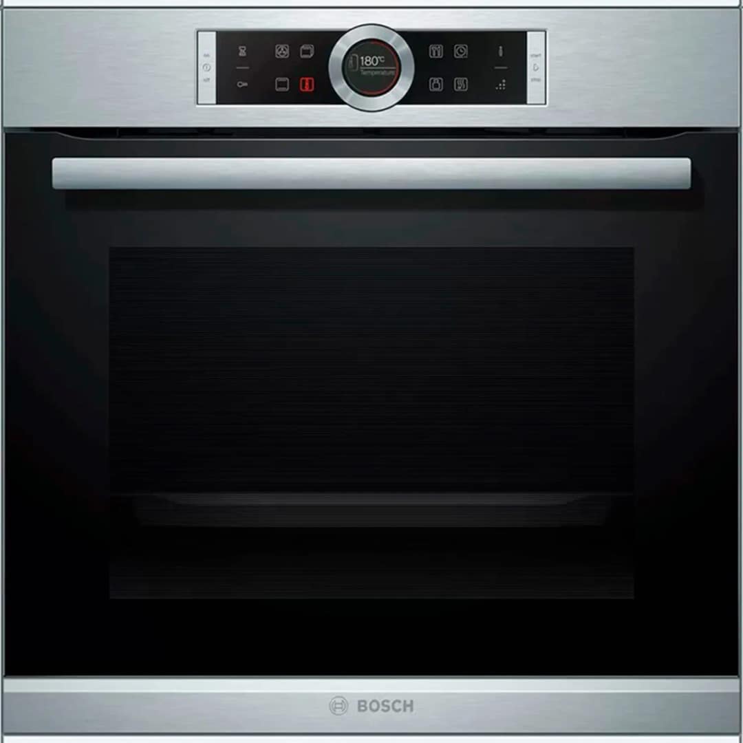 Электрический духовой шкаф Bosch Serie 8 HBG655BS1 Silver, Серебристый — фото 3